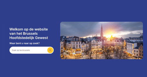 Stopzetting van de website van de Gewestelijke Overheidsdienst Brussel